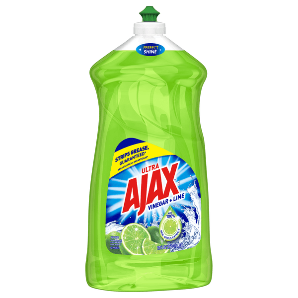 Ajax Dish Liq. Vinegar & Lime 6/52 oz