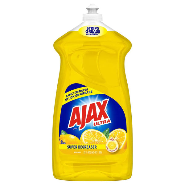 Ajax Dish Liq. Lemon 6/52 oz