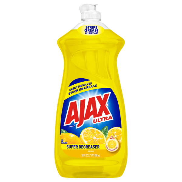 Ajax Dish Liq. Lemon 9/28 oz