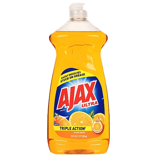 Ajax Dish Liq. Orange 9/28 oz