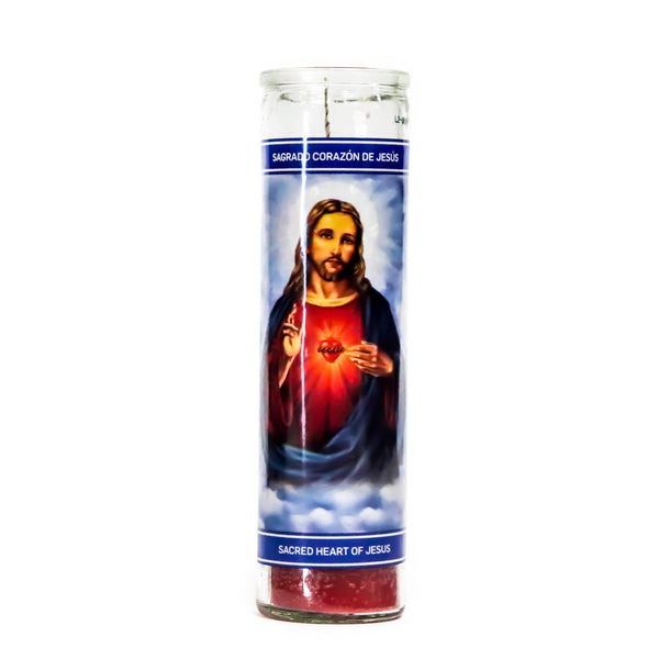 Sagrado Corazon De Jesus Candle 12 ct