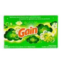 Gain Dryer Sheet Original 15 ct / 15 sheet