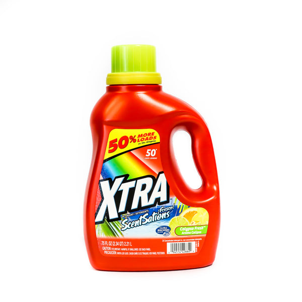 Xtra Liquid Detergent Calypso 6 ct / 75 oz