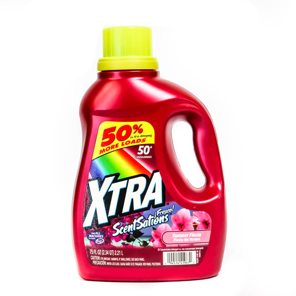 Xtra Liquid Detergent Fiesta 6 ct / 75 oz