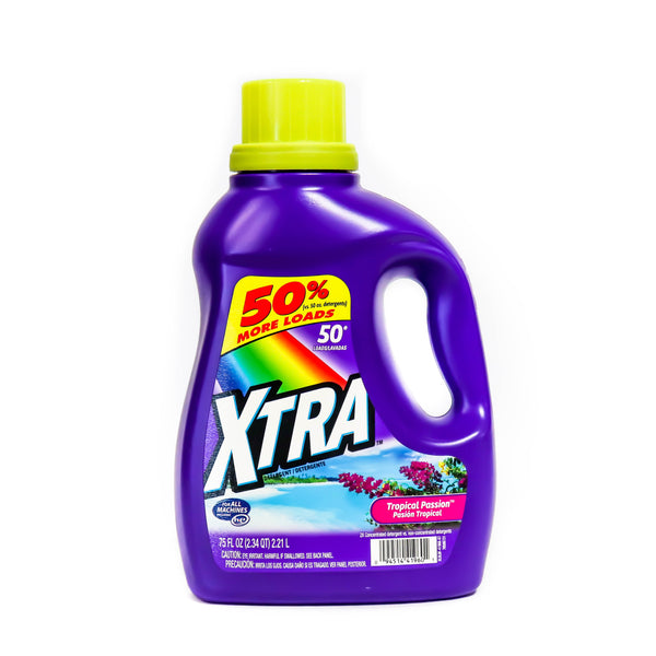 Xtra Liquid Detergent Tropical 6 ct / 75 oz