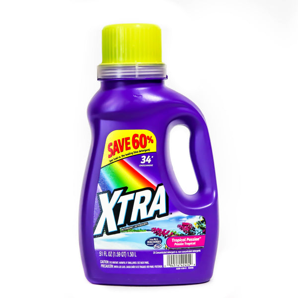 Xtra Liquid Detergent Tropical 8 ct / 51 oz